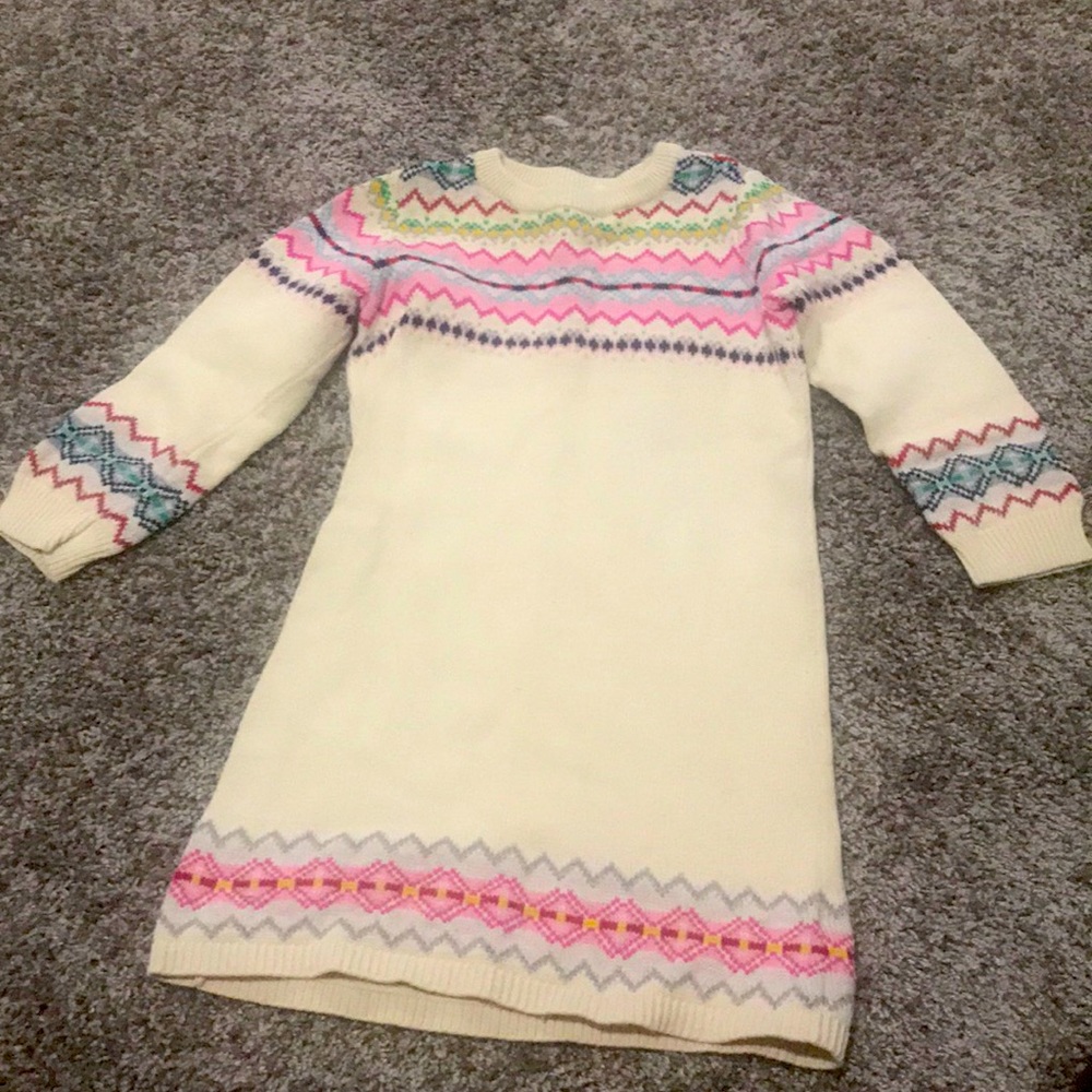Baby Gap girls size 5 toddler sweater dress